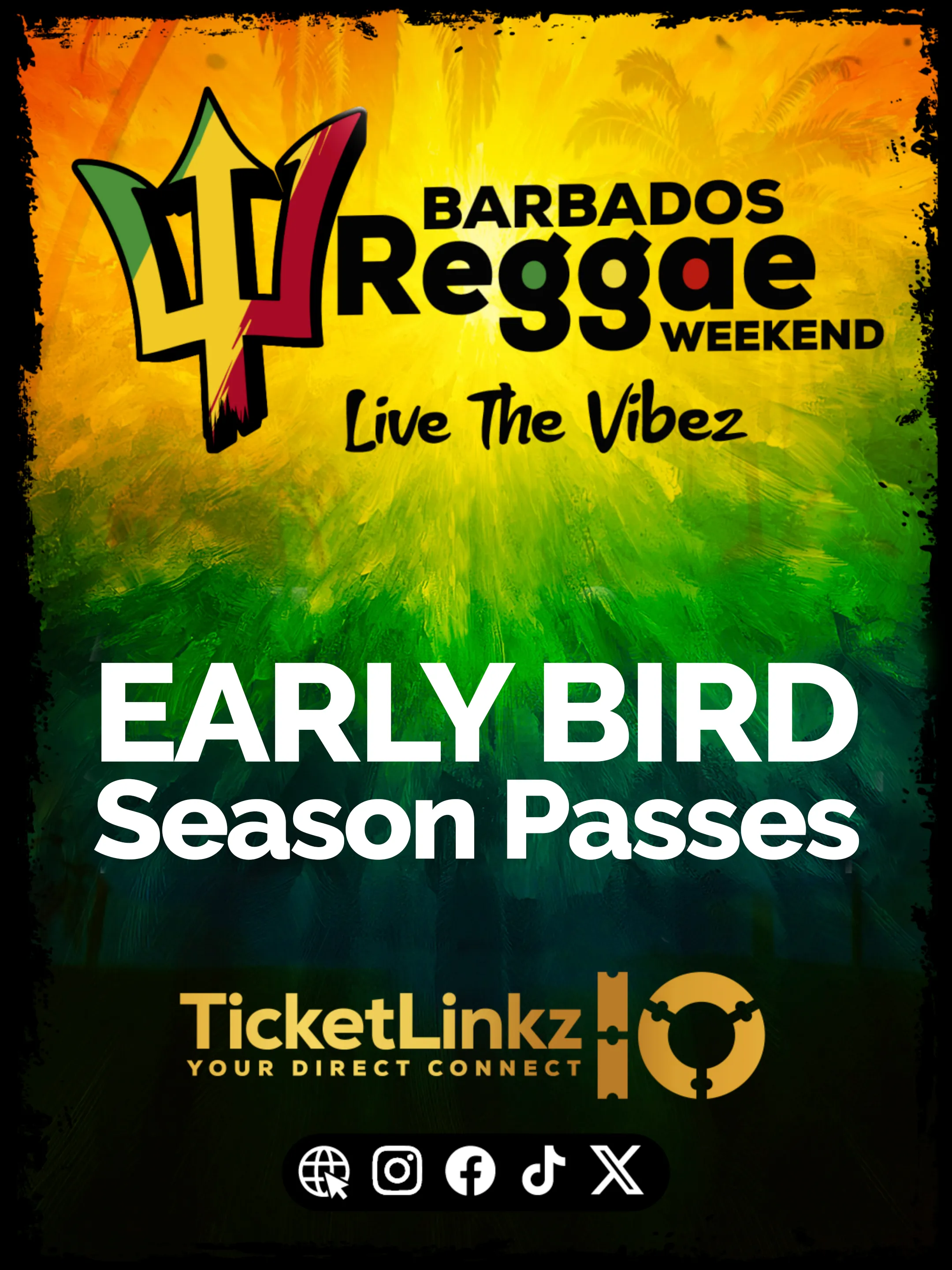 Barbados Reggae Weekend Season Passes