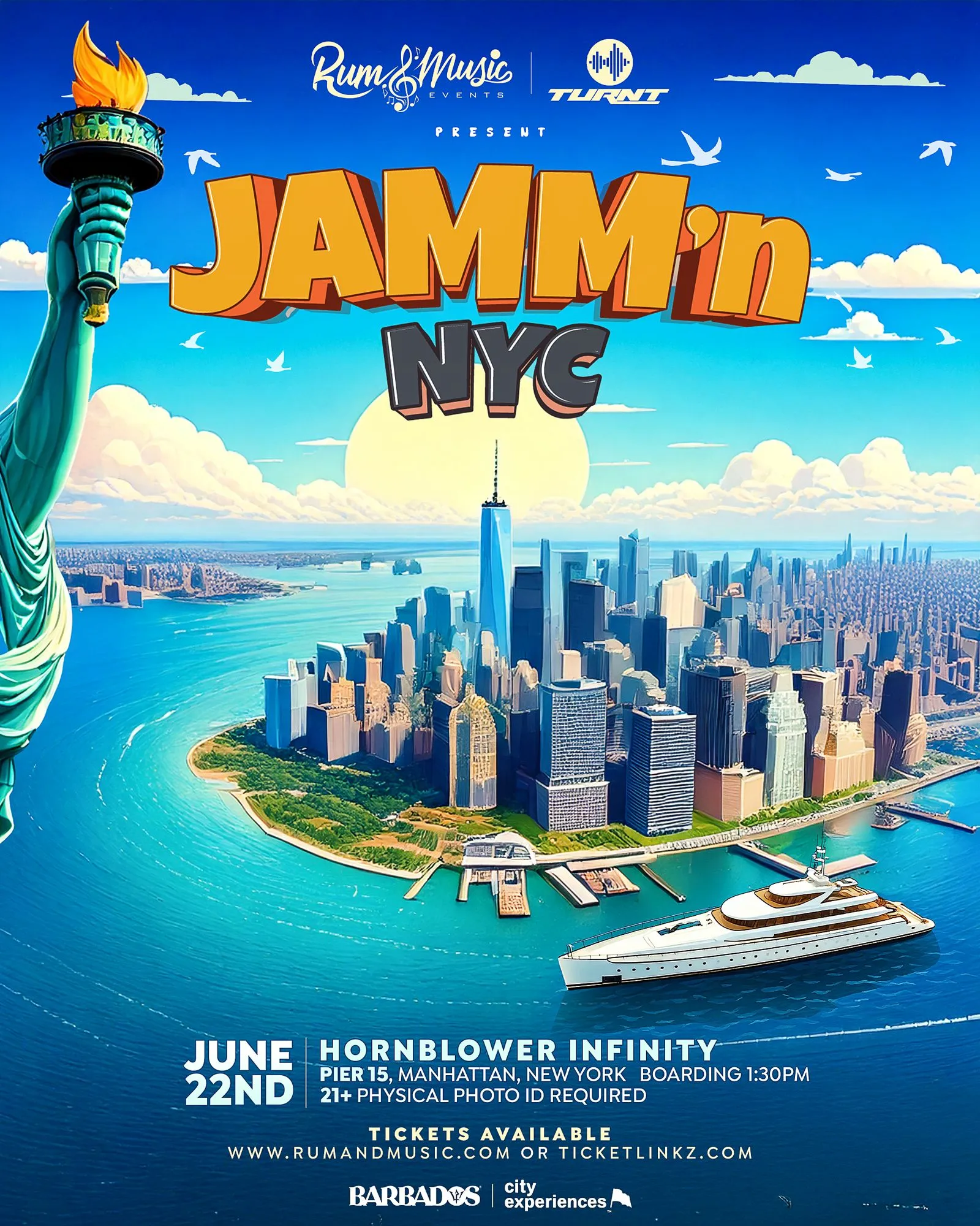 Turnt x Rum & Music Events - Jamm’n (New York)