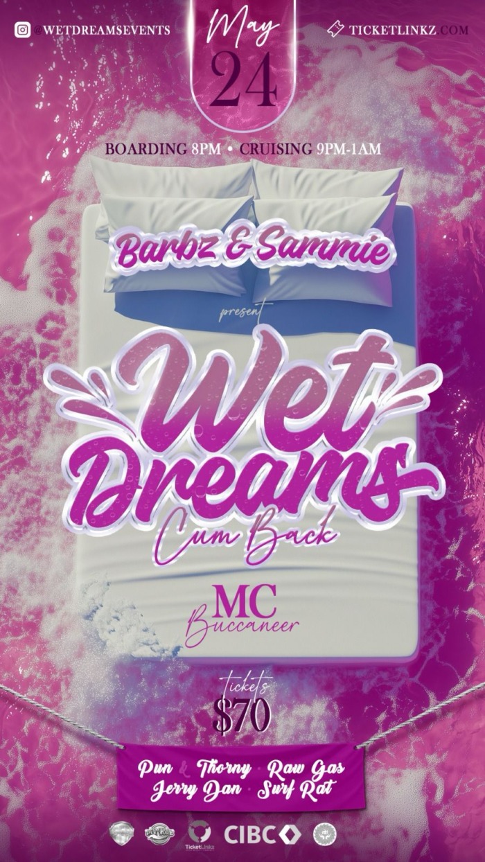 Barbz & Sammie present Wet Dreams Cum Back