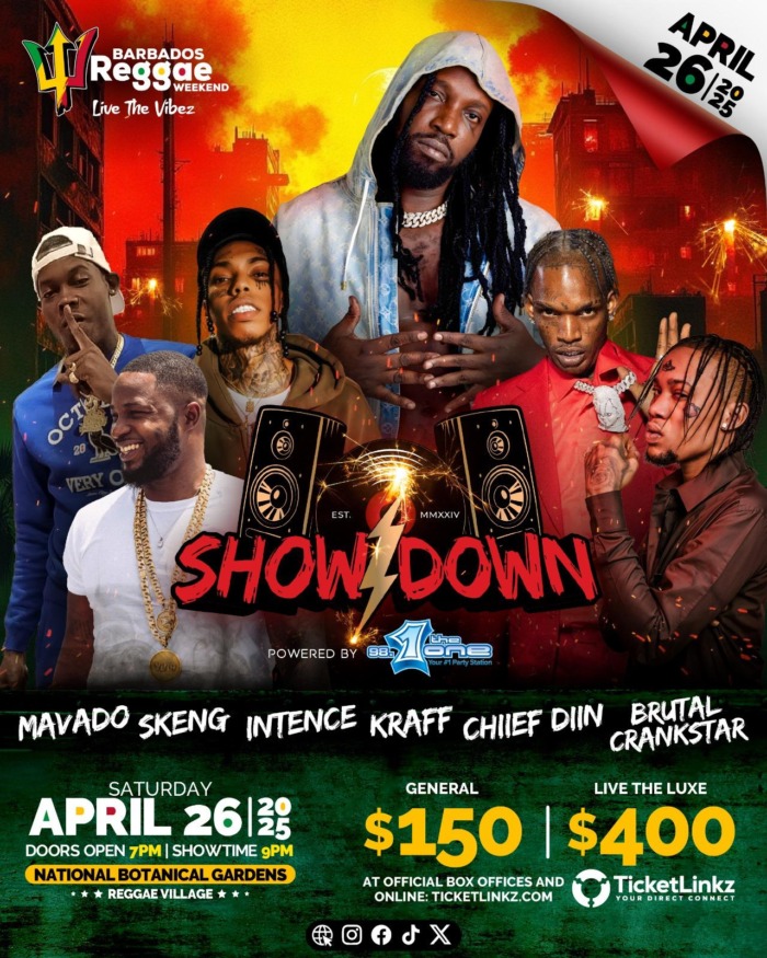Barbados Reggae Weekend: Showdown
