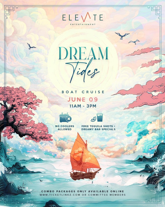 Elevate Party Weekend - Dream Tides Boat Ride