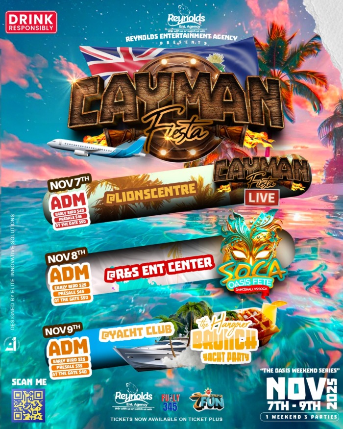 Reynolds Entertainment Agency Presents Cayman Fiesta